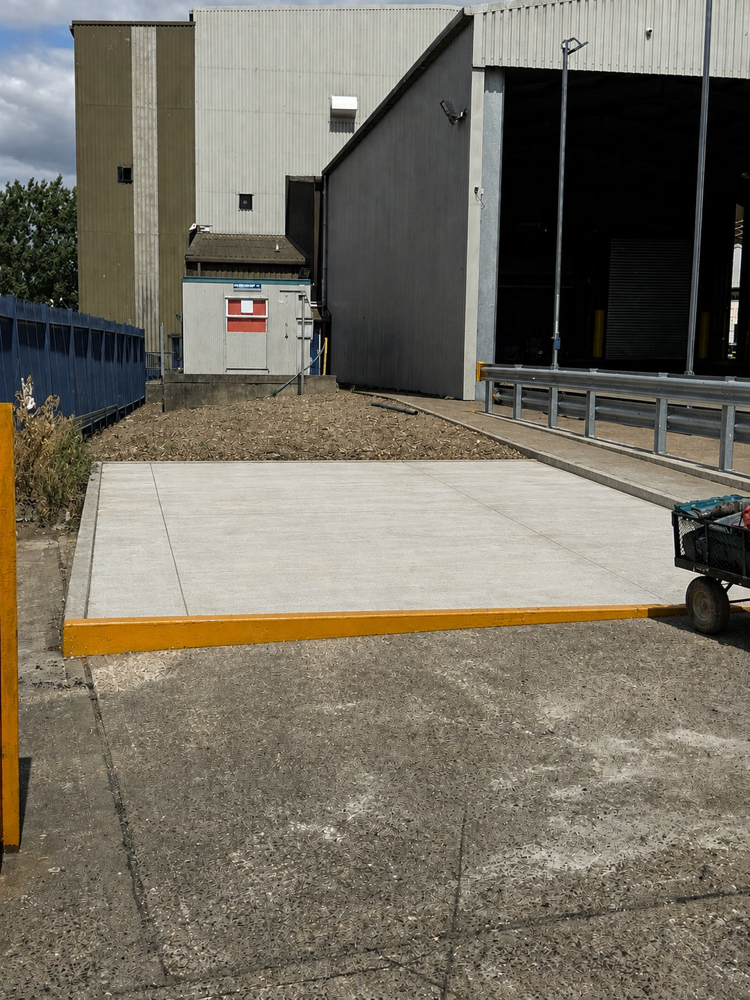 Industrial warehouse refurbishment interior completed